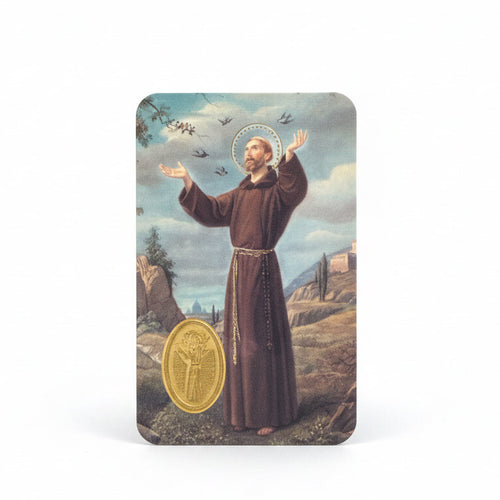 Saint Francis Prayer Card