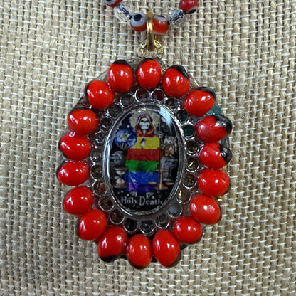 Santa Muerte Amulet Necklace