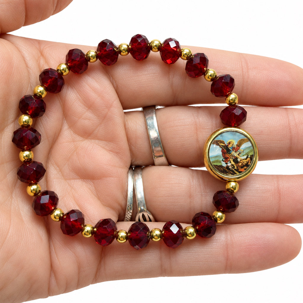 Saint Michael Good Luck Bracelet