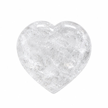 Crystal Quartz Heart Shape