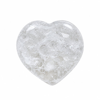 Crystal Quartz Heart Shape