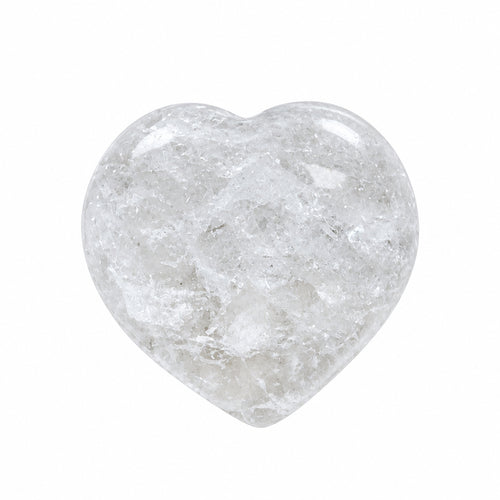 Crystal Quartz Heart Shape