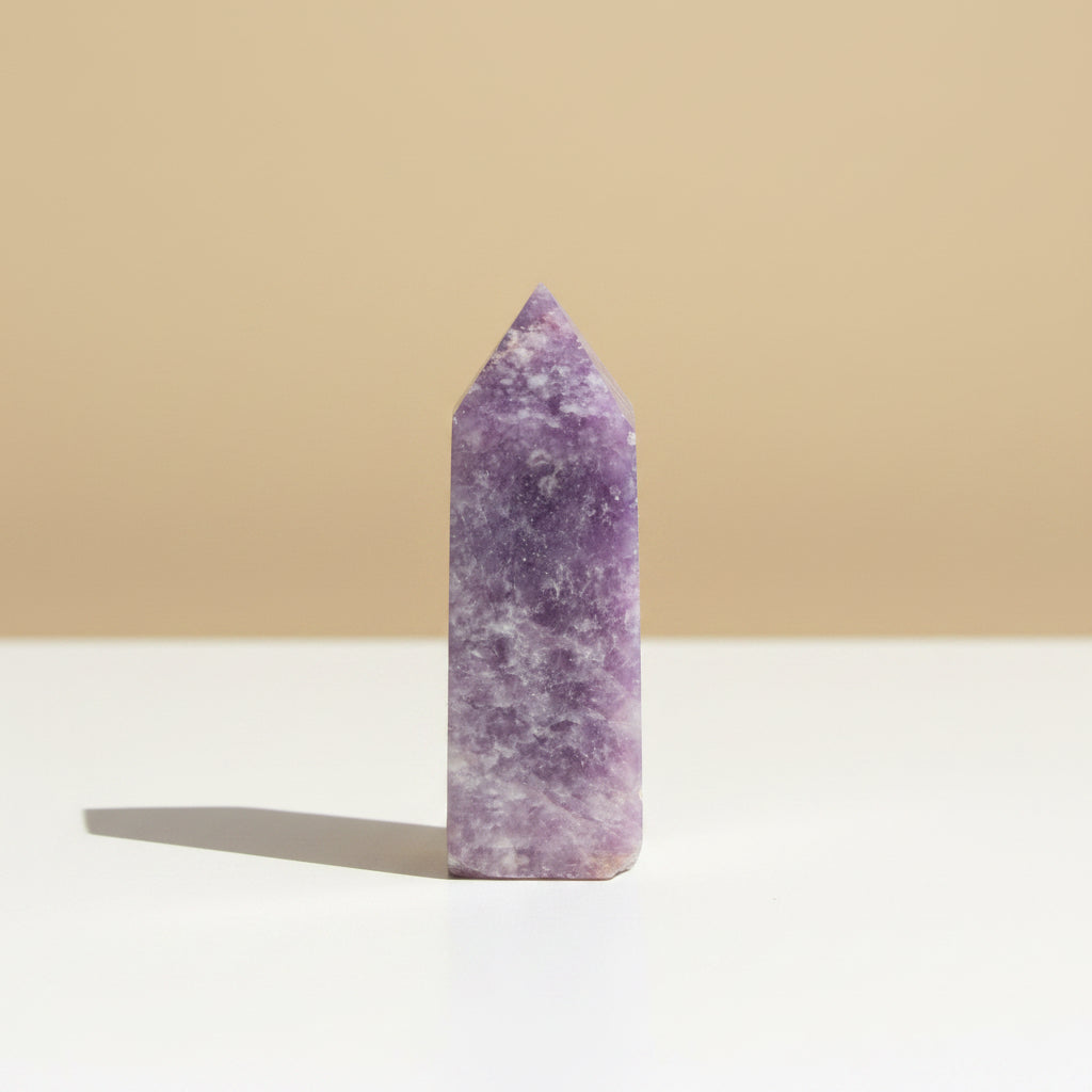 Lepidolite Crystal Point