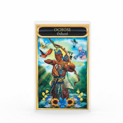 Ochosi Orisha Prayer Card