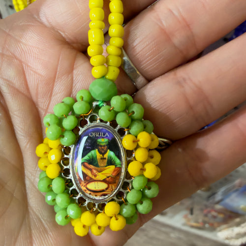 Orisha Orula Amulet Necklace