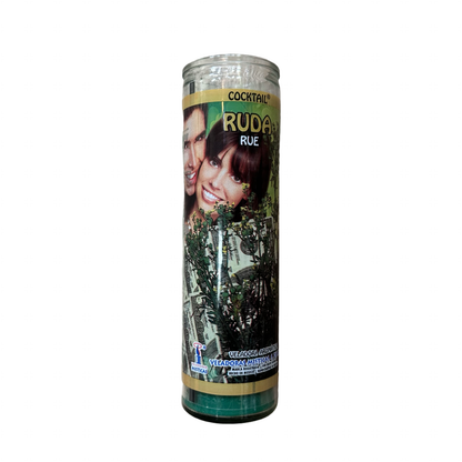 Rue 7 Day Scented Candle | Ruda Veladora Aromática