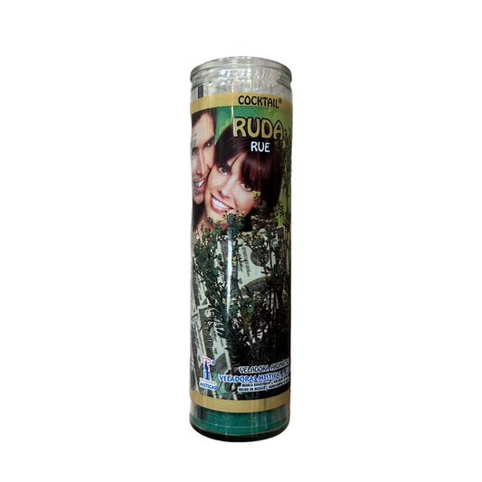 Rue 7 Day Scented Candle | Ruda Veladora Aromática