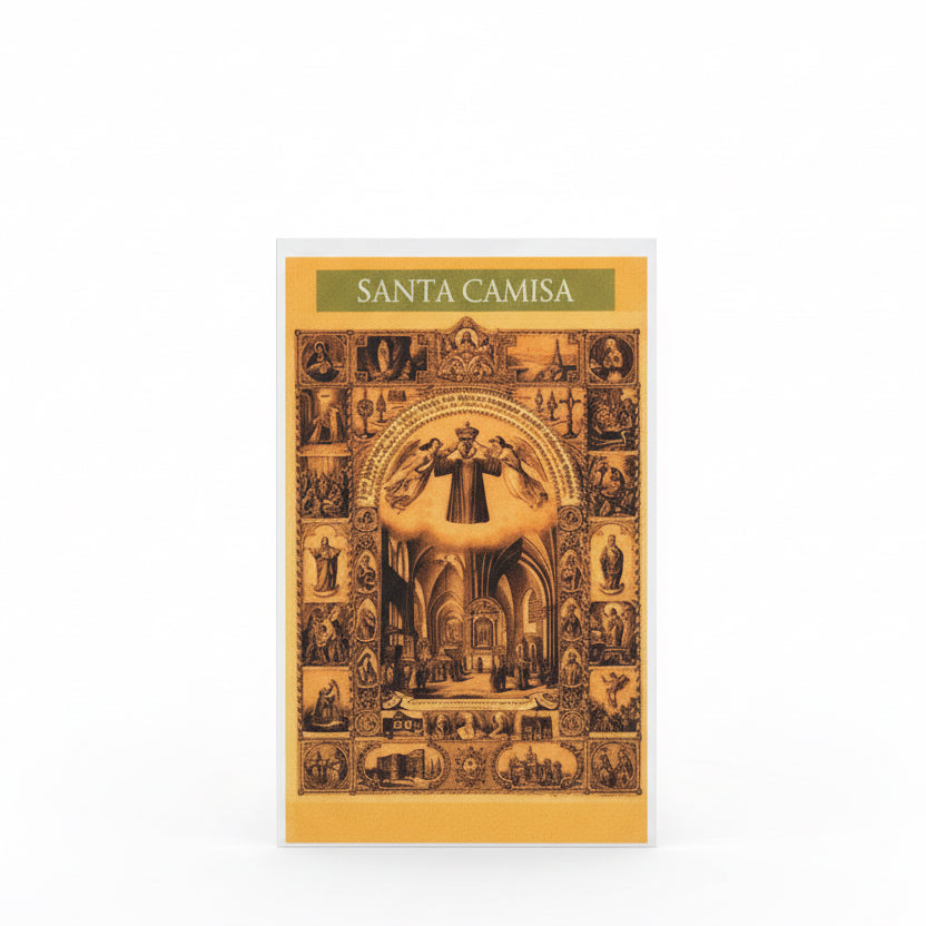 Santa Camisa Prayer Card