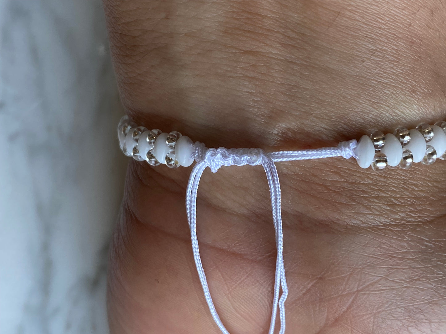 Orisha Obatala White Twin Bracelet