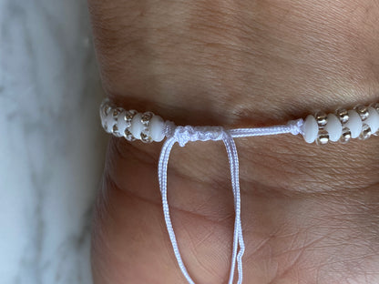 Orisha Obatala White Twin Bracelet