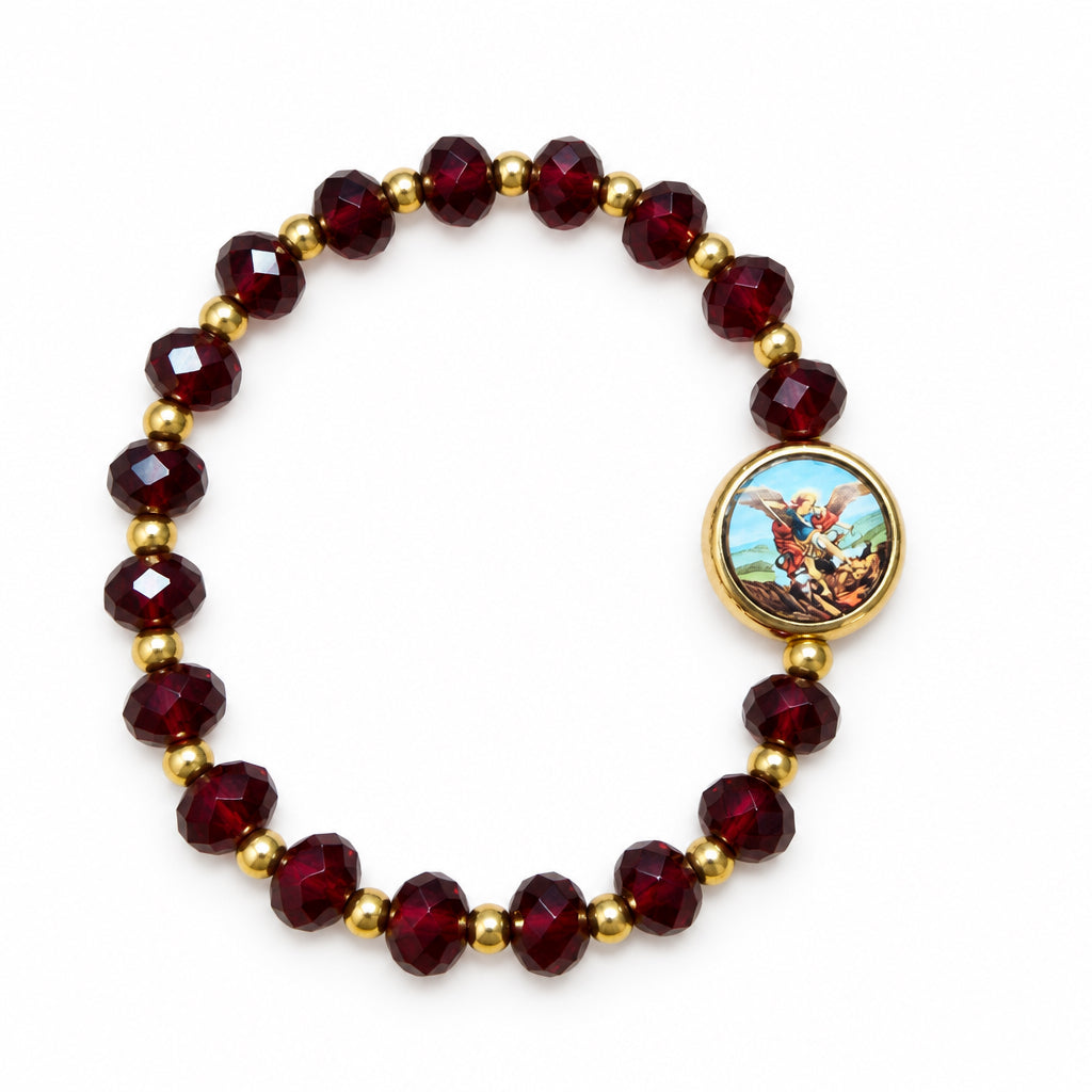 Saint Michael Good Luck Bracelet