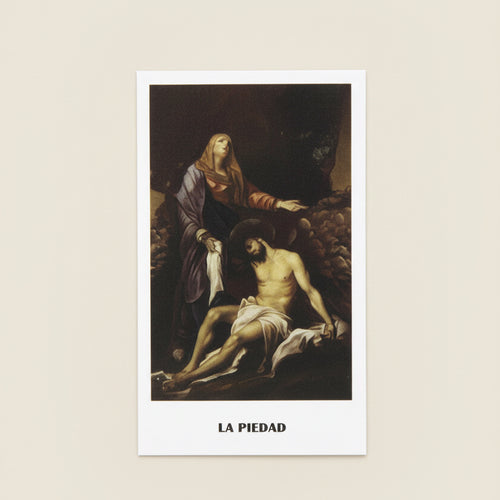 La Piedad Tarjeta De Oración