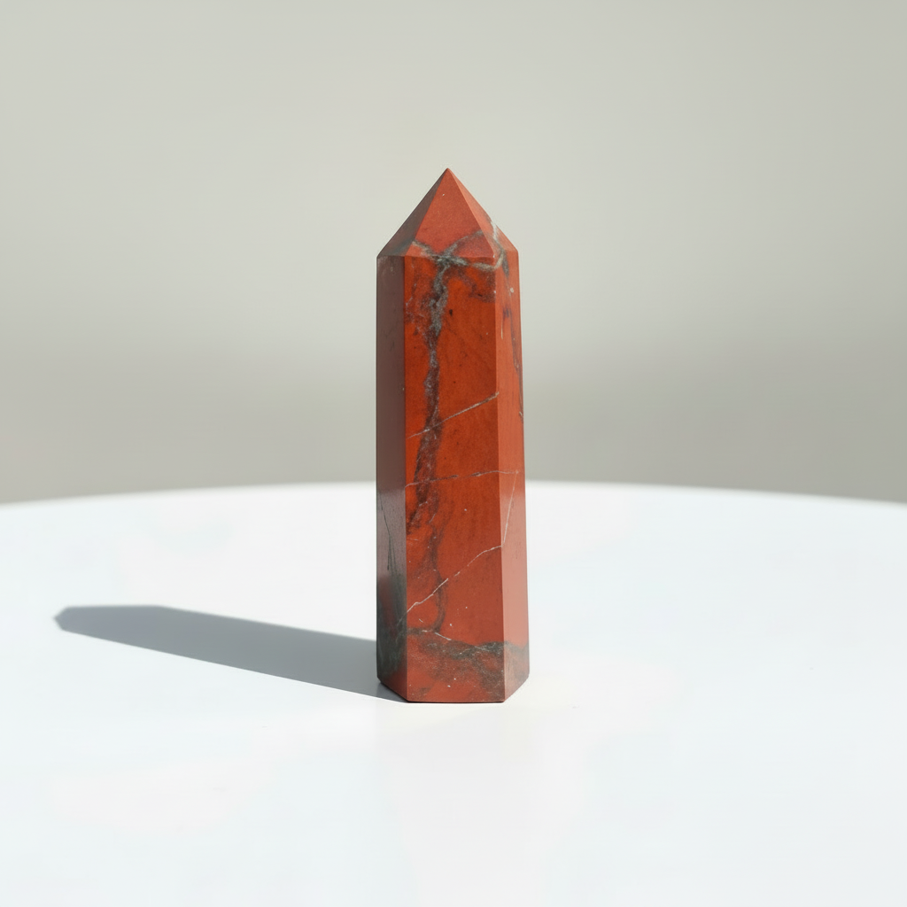 Red Jasper Crystal Point