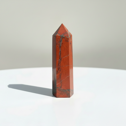 Red Jasper Crystal Point