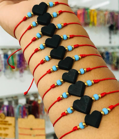 Heart Azabache Bracelet