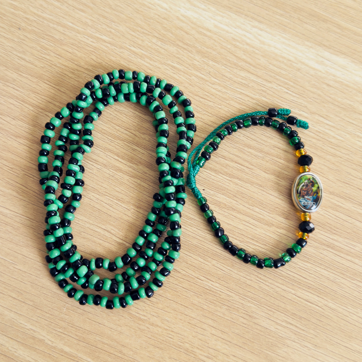 Ogun Orisha Beads Set