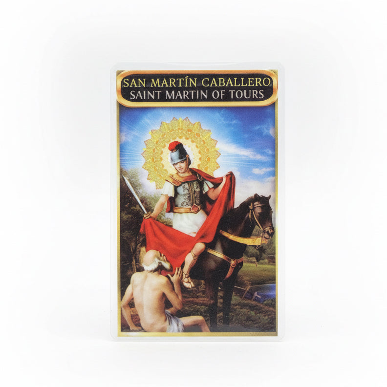 Saint Martin Of Tours Prayer Card