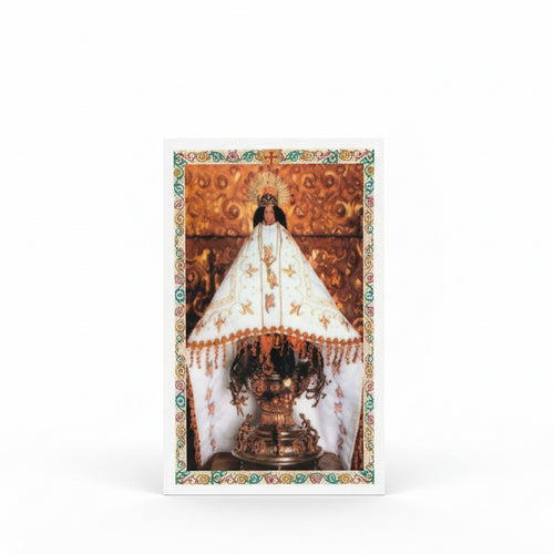 Virgen De Juquila Tarjeta De Oración