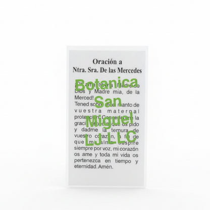Ntra. Sra. De Las Mercedes Tarjeta De Oración