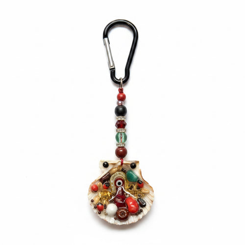 Seashell Amulet Keychain
