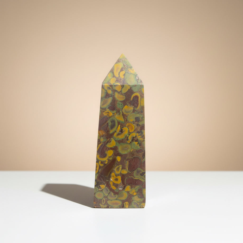Fruit Jasper Crystal Point