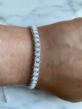 Load image into Gallery viewer, Orisha Obatala White Twin Bracelet
