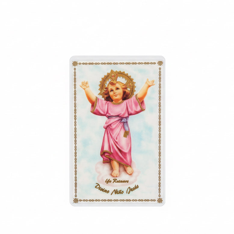 Divine Child Jesus Prayer Card