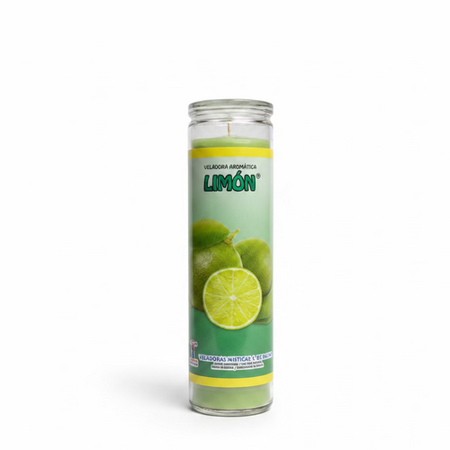 Lemon/Lime 7-Day Prepared Scented Green Candle