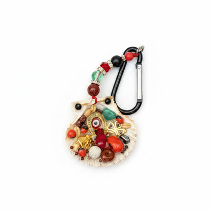 Seashell Amulet Keychain