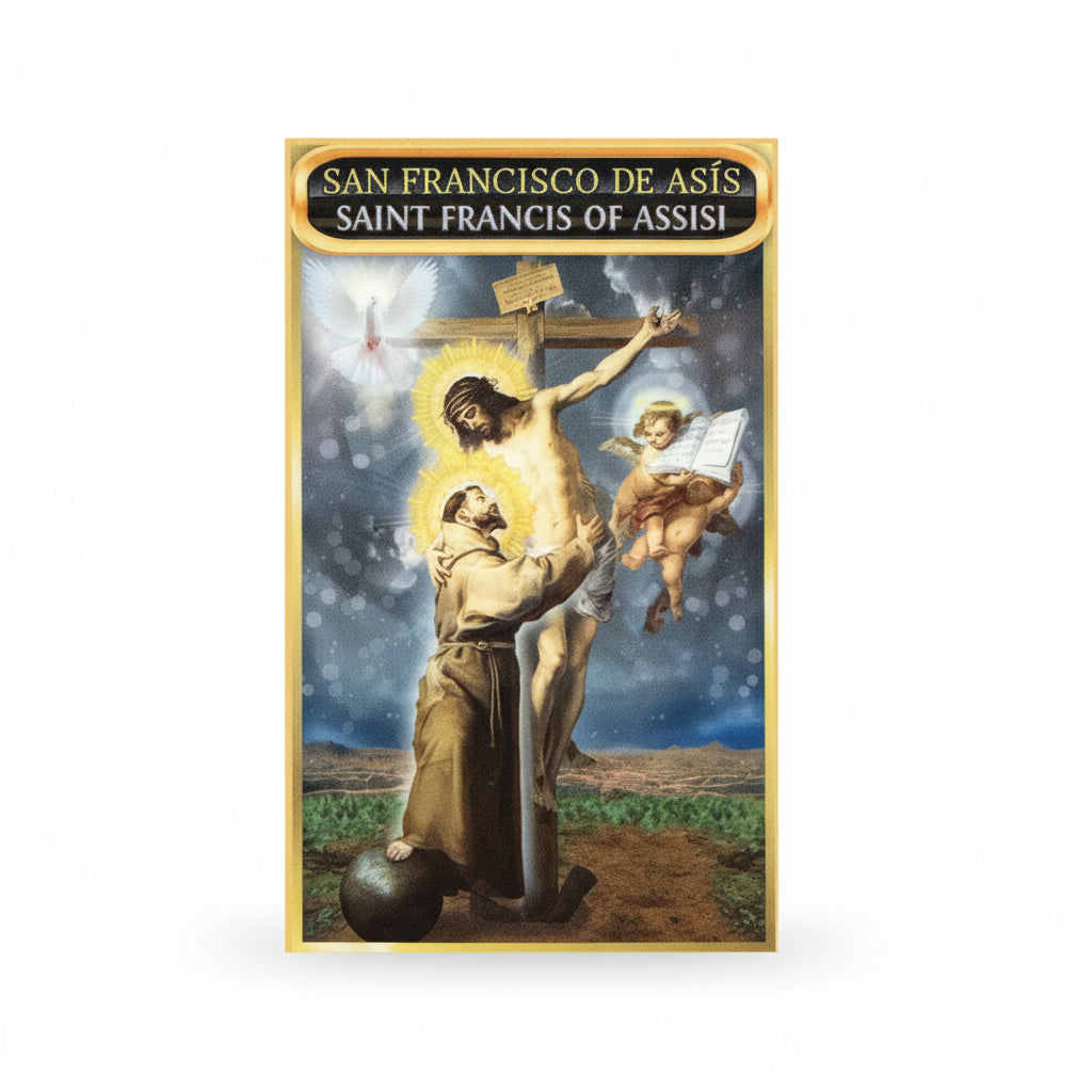 Saint Francis Of Assisi Prayer Card