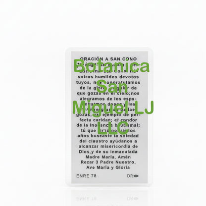 San Cono Tarjeta de Oración