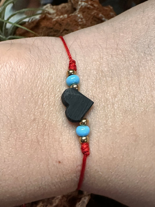Heart Azabache Bracelet