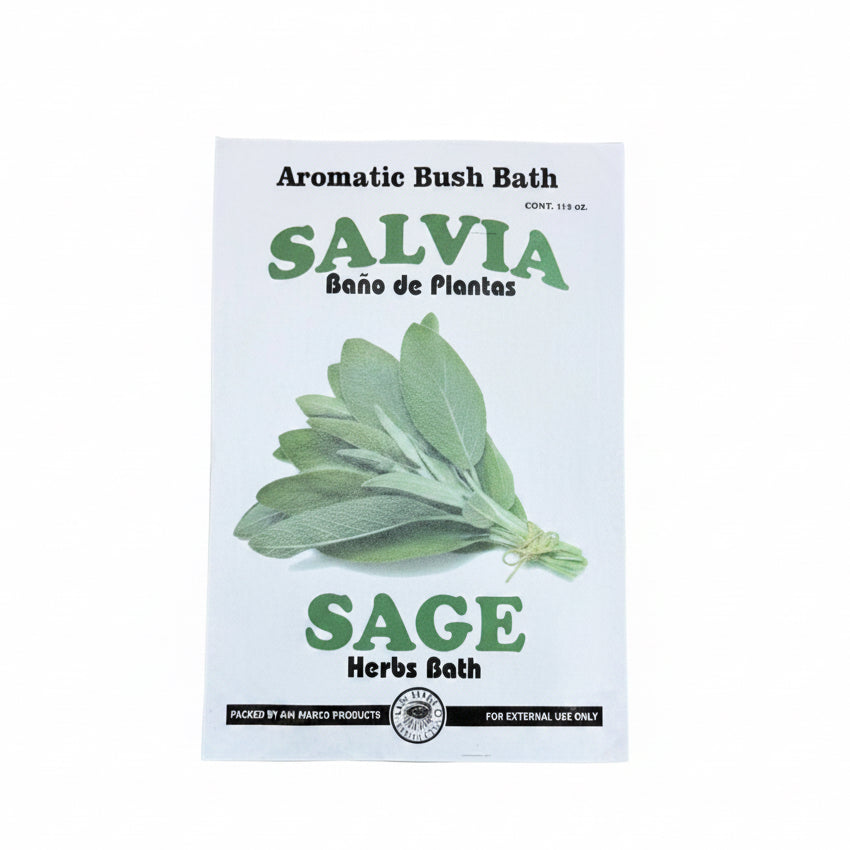 Sage Aromatic Herb Bath | Salvia Baño De Plantas