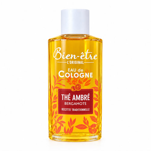 Bien-Être L’Orignal Eau De Cologne The Ambre Bergamote Recette Traditionnelle 250 ML