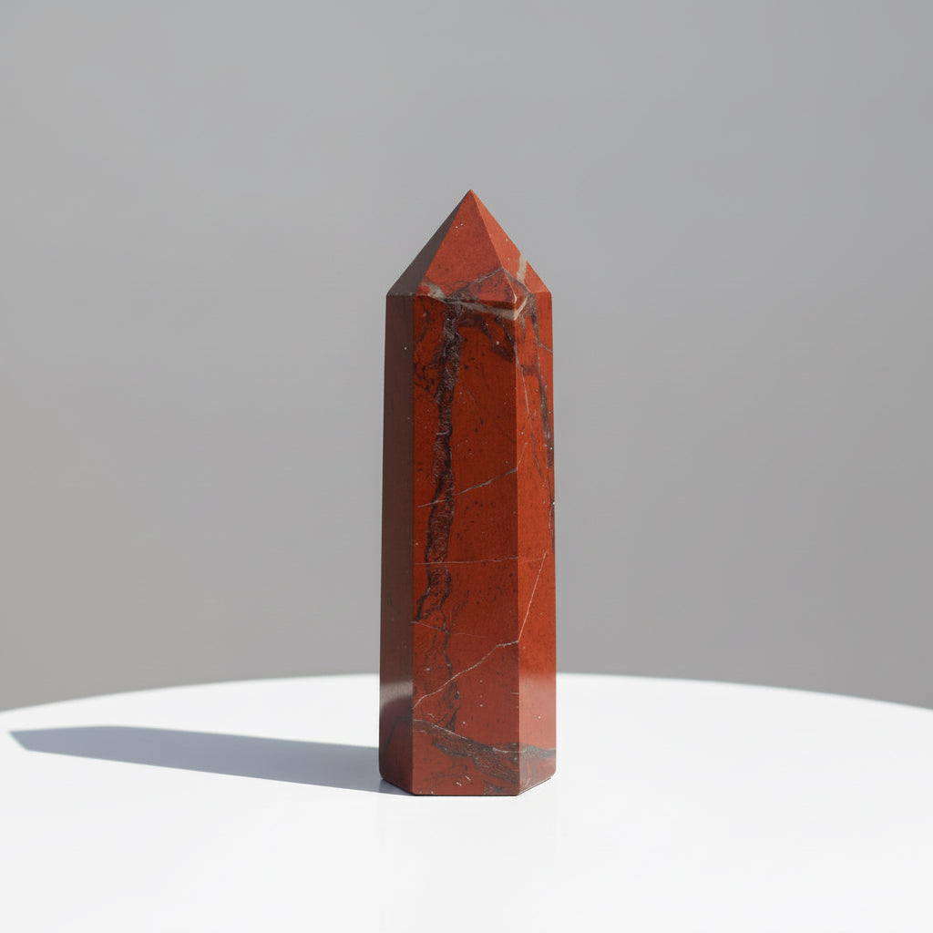 Red Jasper Crystal Point