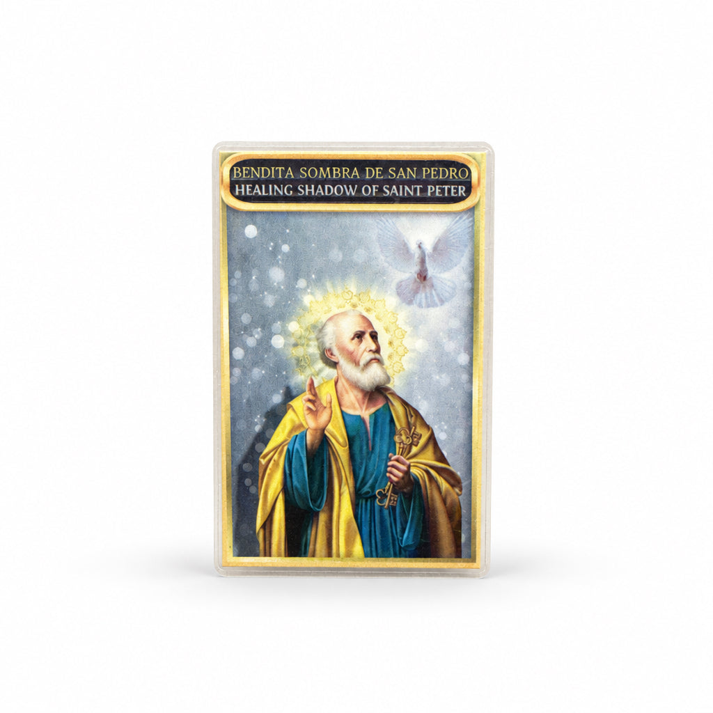 Healing Shadow Of Saint Peter Prayer Card