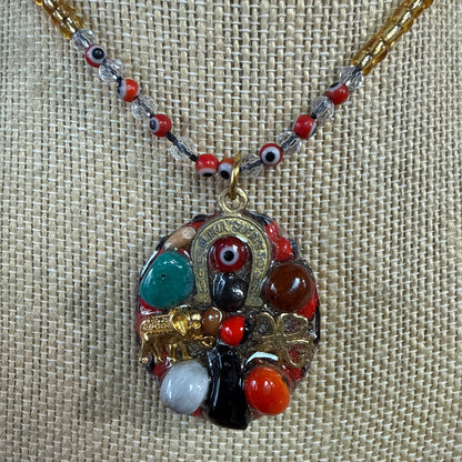 Santa Muerte Amulet Necklace