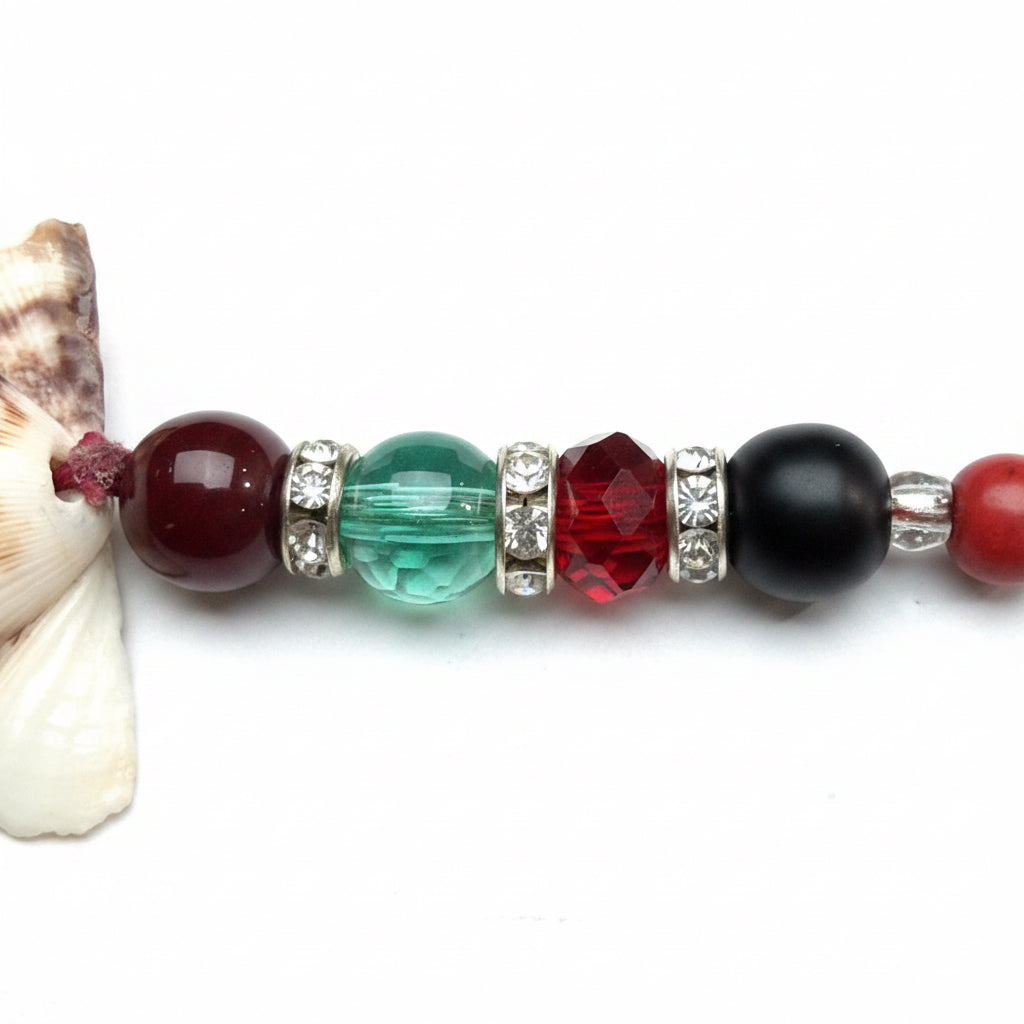 Seashell Amulet Keychain