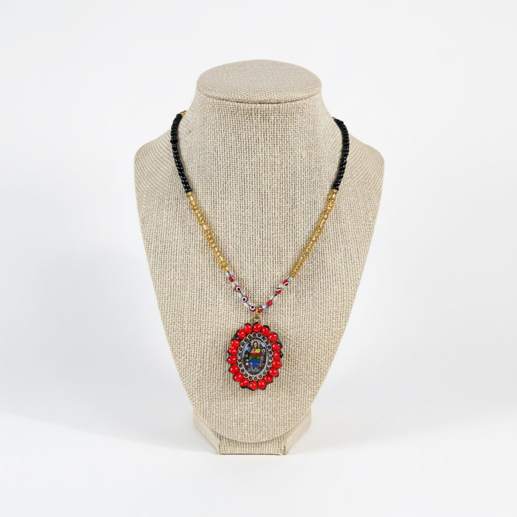 Santa Muerte Amulet Necklace