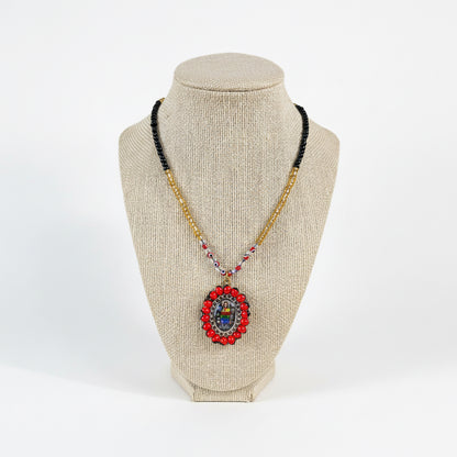 Santa Muerte Amulet Necklace