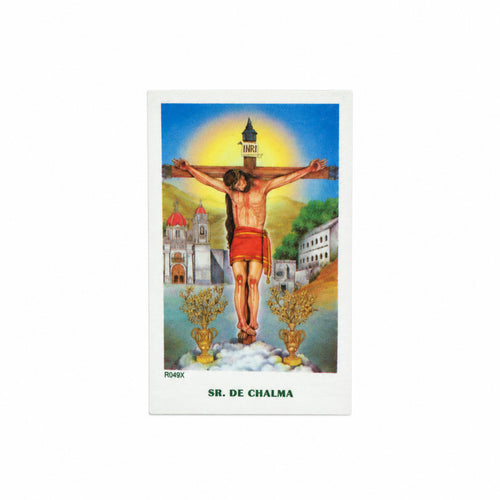 Señor De Chalma Tarjeta De Oración