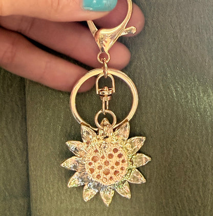 Sunflower Keychain | Symbol of Oshun | Love | Abundance | Happiness