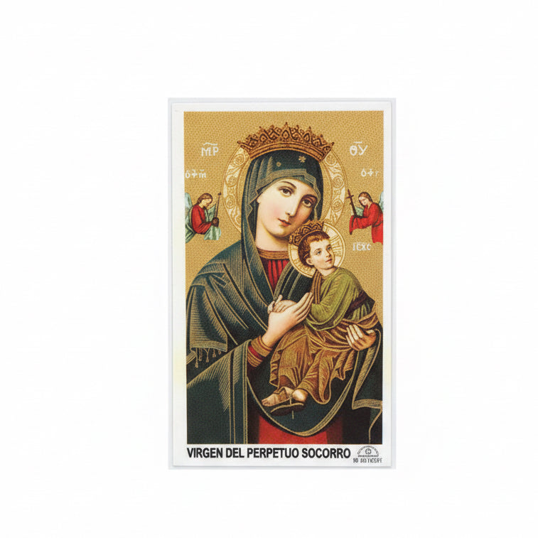 Nra. Sra. Del Perpetuo Socorro Tarjeta De Oración