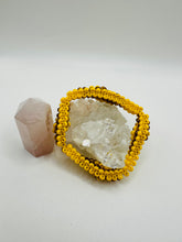 Load image into Gallery viewer, Oshun IIde Yellow And Gold Stretchable Bracelet
