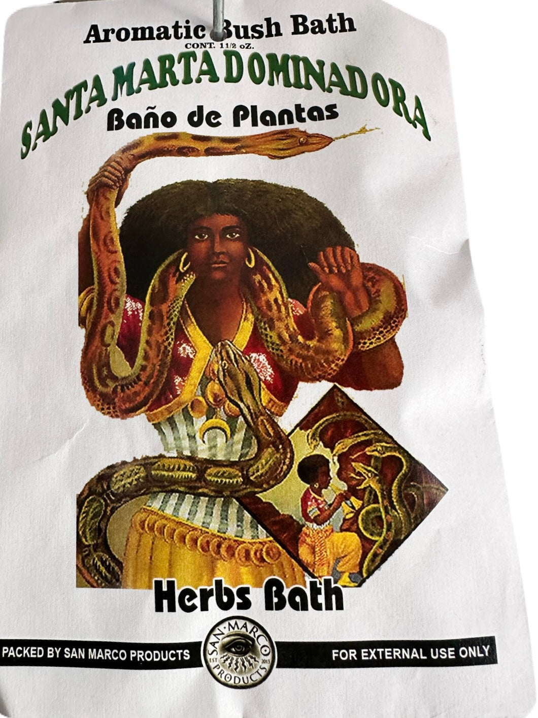 Saint Martha Herb Bath | Santa Marta Dominadora Baño De Plantas