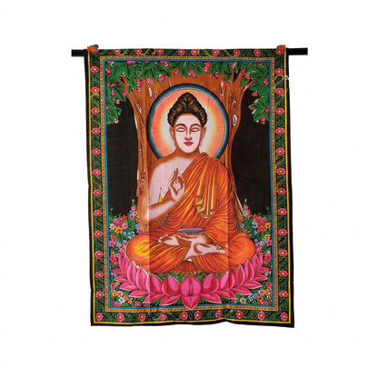 Buddha Tapestry | Wall Hanging 30x40"
