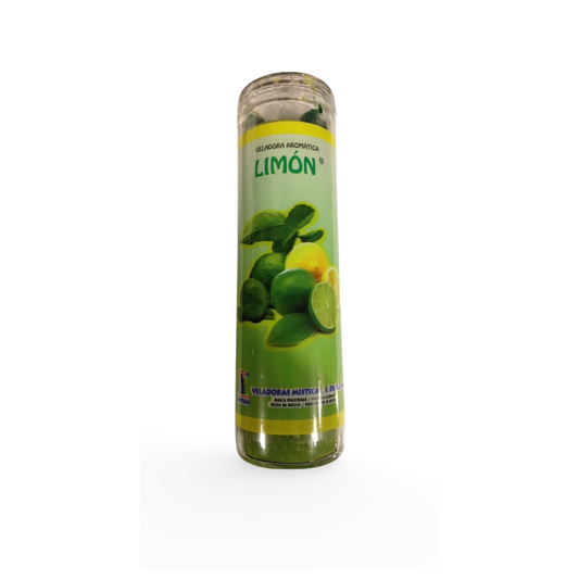 Lemon/Lime 7-Day Prepared Scented Green Candle