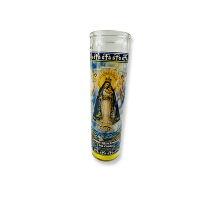 Our Lady Of Charity 7-Day Candle/Virgen De La Caridad Del Cobre