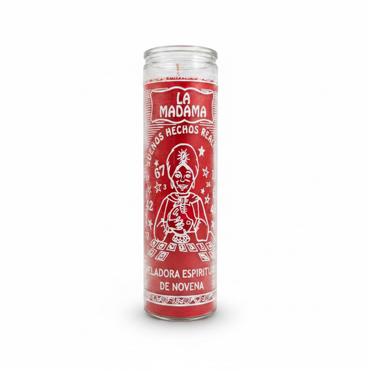 Fortune Teller Spiritual Candle/ La Madama Veladora Espiritual