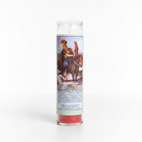 San Martín Caballero 7 Day Candle